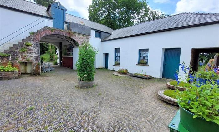 Stable Courtyard at Scolton Manor